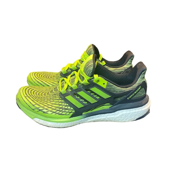 adidas Shoes Adidas Energy Boost 2 Mens Running Shoes Neon Green